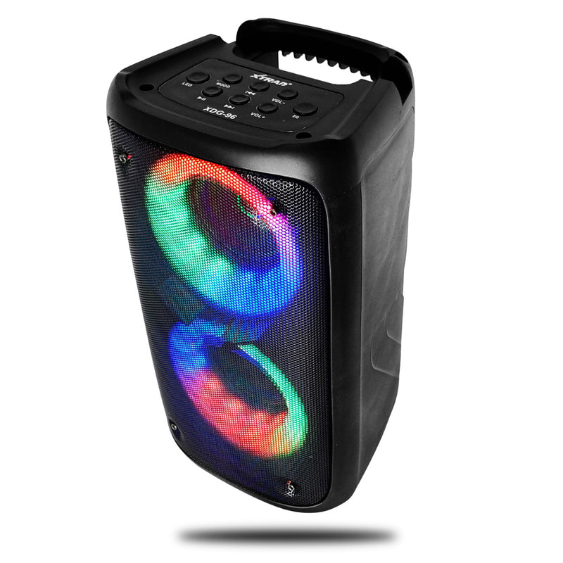 Caixa de som Bluetooth com LED RGB Subwoofer TWS Estéreo sem fio XDG-96 Marca XTRAD