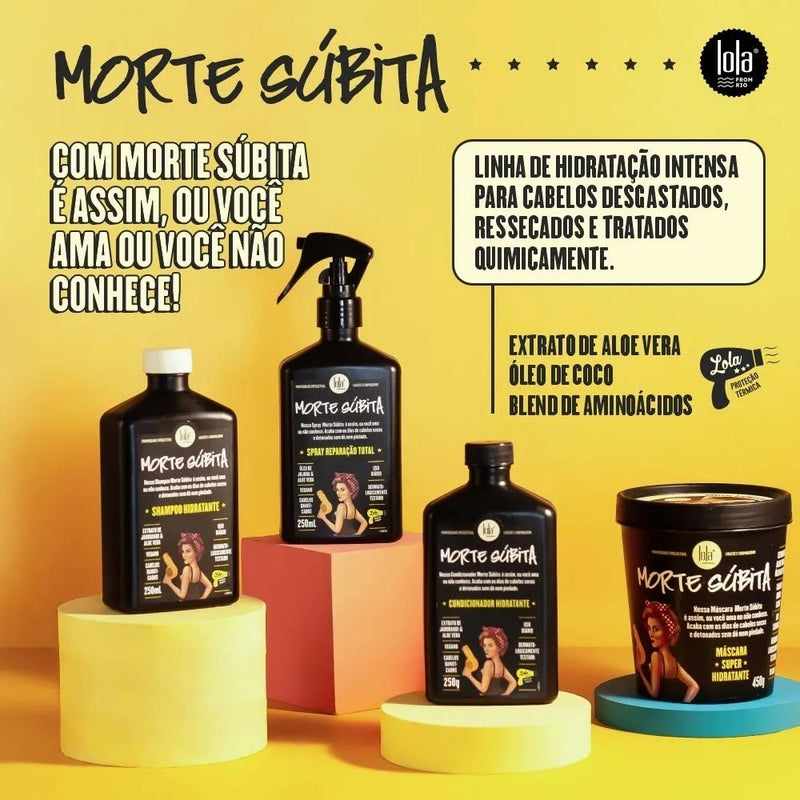 Kit 4 Produtos Morte Súbita Lola Cosmetics