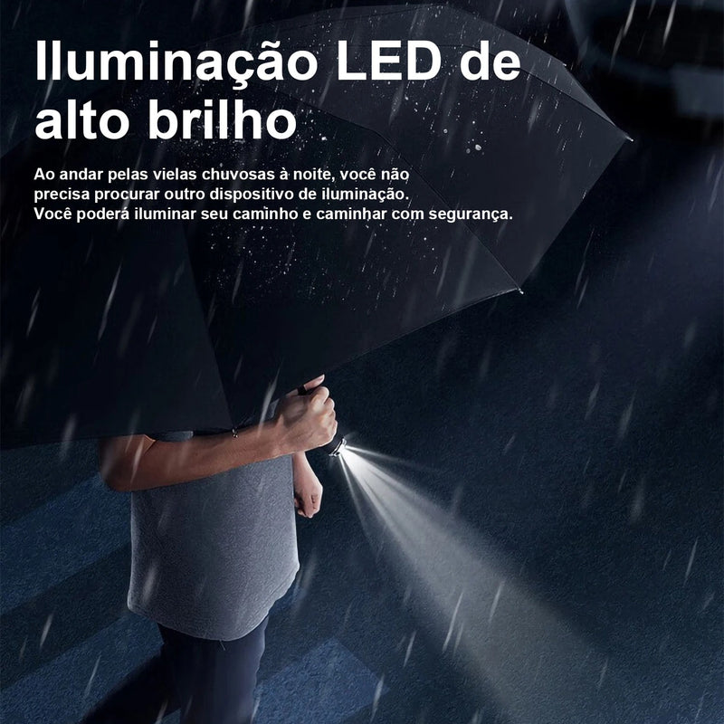 Guarda Chuva Automático com Luzes de LED