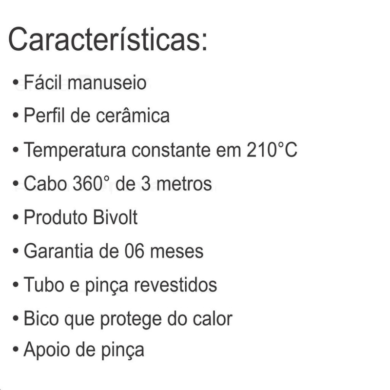 Modelador Cachos Taiff Curves Profissional 210°C 1 Polegada