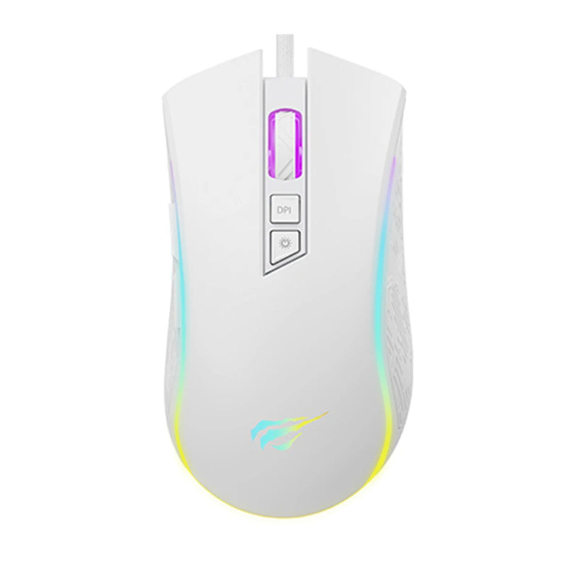 Mouse Gamer Havit RGB, MS1034, 4800 DPI