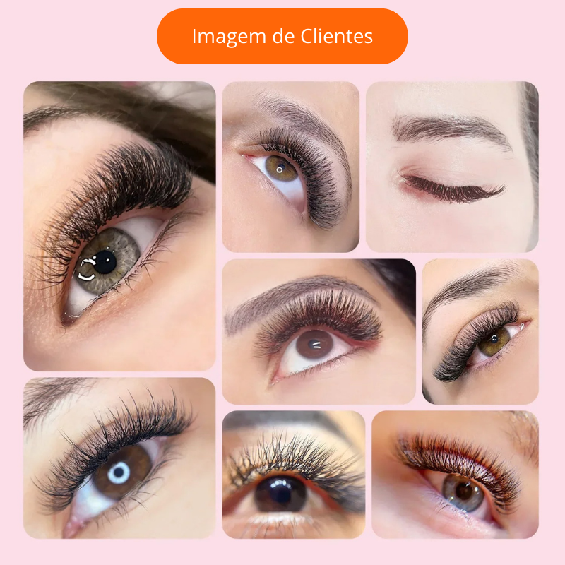 Extensão de Cílios - YY Lashes 30 unidades